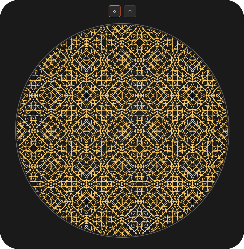 Cymatic Design Sample 1